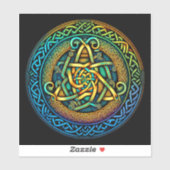 Celtic Knot Colorful Knotwork Sticker (Vel)