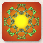 Celtic Knot Cork Onderzetter (Voorkant)