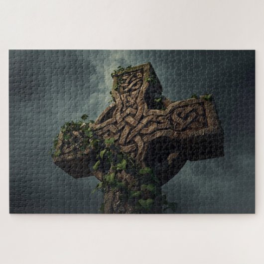 Celtic Knot Cross Jigsaw Puzzle Legpuzzel (Horizontaal)