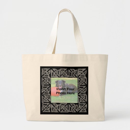 Celtic Knot Design Photo Canvas tas (Voorkant)