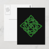 Celtic Knot - Diamond Briefkaarten (Voorkant / Achterkant)
