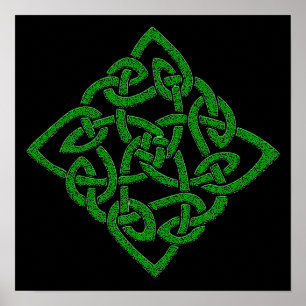 Celtic Knot - Diamond Poster