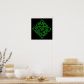Celtic Knot - Diamond Poster (Keuken)