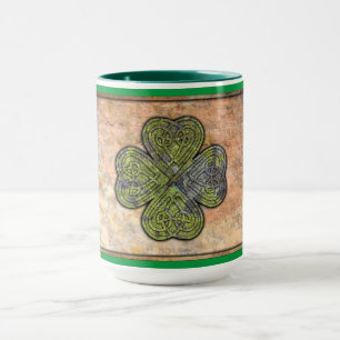 Celtic Knot - Four Leaf Clover Mok
