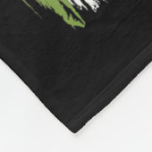 Celtic Knot Four Leaf Clover Stripes Design St Pat Fleece Deken (Hoek)