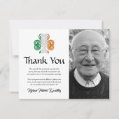 Celtic Knot Funeral Memorial Bedankt (Voorkant)