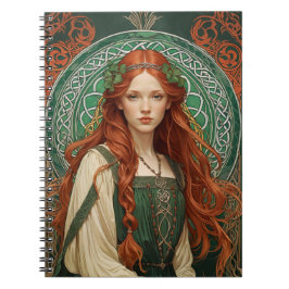Celtic Knot Girl Spiral Notitieboek 5
