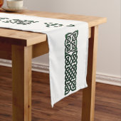 Celtic Knot green black medium table runner Tafelloper (Voorbeeld)