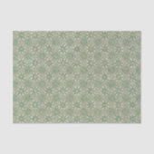 Celtic Knot Green Pattern Tissuepapier (Voorkant)