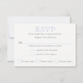 Celtic Knot Initialen - RSVP - lichtblauw (Achterkant)