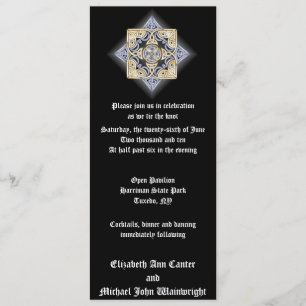 Celtic Knot Invitation Kaart