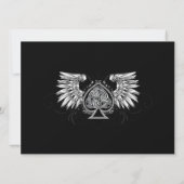 Celtic Knot Irish Gaelic Wedding Invitation Kaart (Achterkant)