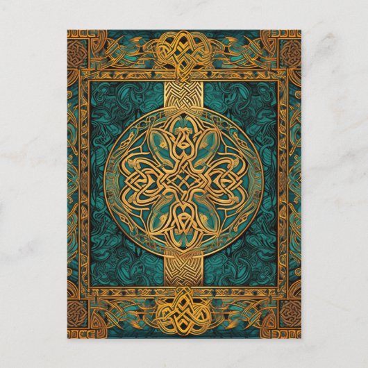 Celtic Knot Knotwork Briefkaart (Voorkant)