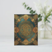 Celtic Knot Knotwork Briefkaart (Staand voorkant)