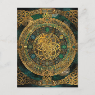 Celtic Knot Knotwork Briefkaart