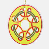 Celtic Knot Looping Pattern op Ornament (Links)