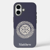 Celtic Knot met naam Case-Mate iPhone Case (Achterkant)