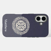 Celtic Knot met naam Case-Mate iPhone Case (Achterkant (horizontaal))