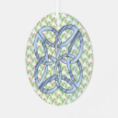 Celtic Knot Metalen Ornament (Voorkant links)