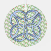 Celtic Knot Metalen Ornament (Achterkant)