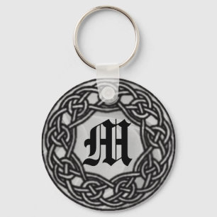 Celtic Knot Monogram Key chain Sleutelhanger