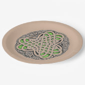 Celtic Knot Papieren Bordje (Gekanteld)