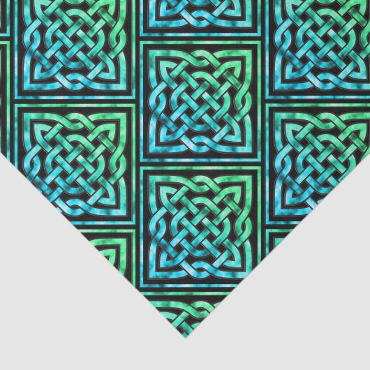 Celtic Knot Pattern-document Tissuepapier (Detail)