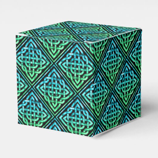 Celtic Knot Pattern Favor Box Bedankdoosjes (Voorkant Zijde)
