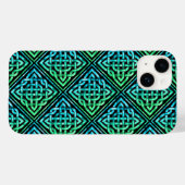 Celtic Knot Pattern iPhone 14 Hoesje (Achterkant (horizontaal))