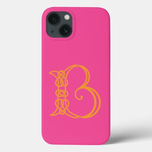 Celtic Knot Personalized B Case-Mate iPhone Case (Achterkant)