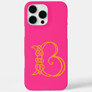 Celtic Knot Personalized B iPhone 16 Pro Max Hoesje