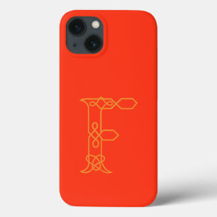 Celtic Knot Personalized F Hoesje-Mate iPhone Case