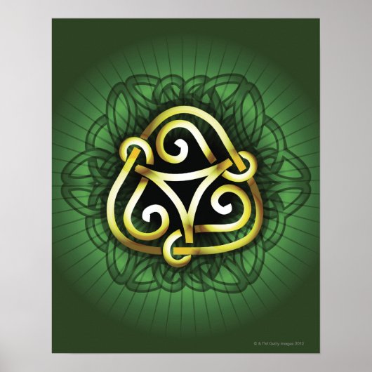 Celtic Knot Poster (Voorkant)