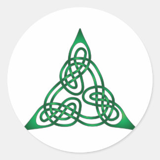 Celtic Knot Ronde Sticker