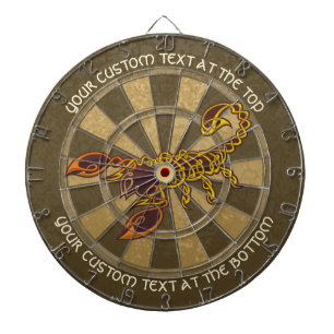 Celtic Knot Scorpion Dart Board Dartbord