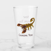 Celtic Knot Scorpion Glas (Voorkant)