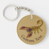 Celtic Knot Scorpion Sleutelhanger (Voorkant)