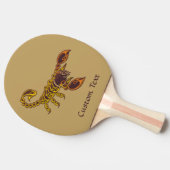 Celtic Knot Scorpion Tafeltennisbatje (Zijkant)