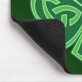 Celtic Knot Shamrock Muismat (Hoek)
