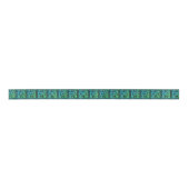Celtic Knot - Square Blue Green Lint (Voorkant)