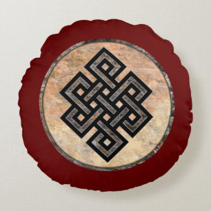 Celtic Knot Talking Canyons, New Mexico Rond Kussen