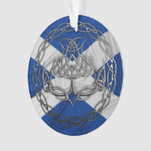 Celtic Knot Thistle Ornament (voorkant)