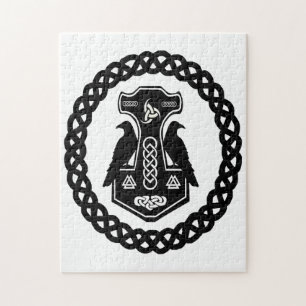 Celtic Knot Thor's Hammer Legpuzzel