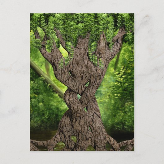 Celtic Knot Tree Briefkaart (Voorkant)