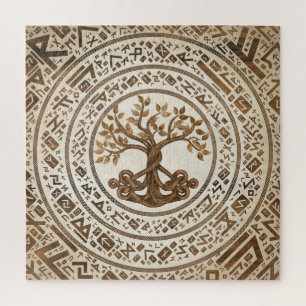 Celtic Knot Tree of life - Yggdrasil Legpuzzel