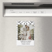 Celtic Knot Wedding Save the Date Magnet (In Situ (Lave-vaisselle))