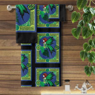 Celtic Knot Work Green Fairy