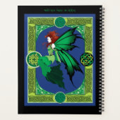Celtic Knot Work Green Fairy (Dos)