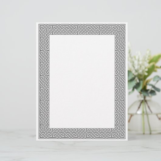 Celtic Knots Border (Staand voorkant)