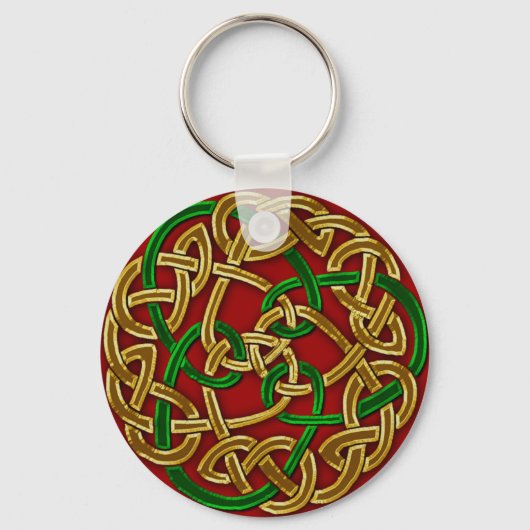 CELTIC KNOTS Irish Artwork Collectie Sleutelhanger (Voorkant)